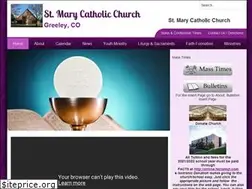 Sites similar to stmarygreeley.org