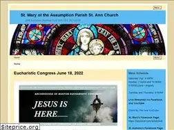 Sites similar to stmaryhull.com