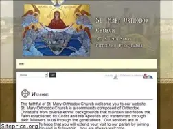 Sites similar to stmaryorthodoxchurch.net