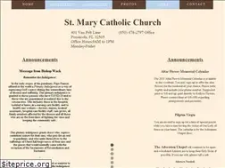 Sites similar to stmarypensacola.org
