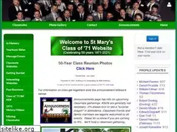 Sites similar to stmarys71.com