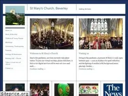 Sites similar to stmarysbeverley.org