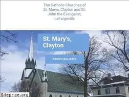 Sites similar to stmarysclayton.org
