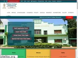 Sites similar to stmaryscollege.edu.in
