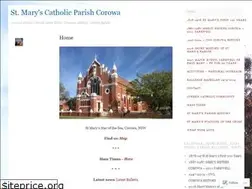 Sites similar to stmaryscorowa.com