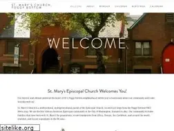 Sites similar to stmarysfoggybottom.org