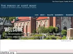 Sites similar to stmarysfranklin.org