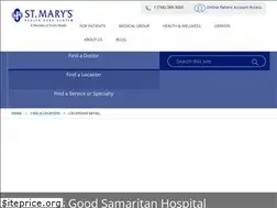 Sites similar to stmarysgoodsam.org