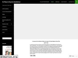 Sites similar to stmaryshambleton.org.uk
