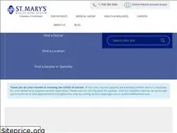Sites similar to stmaryshealthcaresystem.org