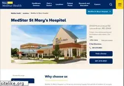 Sites similar to stmaryshospitalmd.org