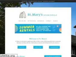 Sites similar to stmaryskerrisdale.ca