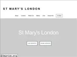 Sites similar to stmaryslondon.com