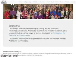 Sites similar to stmaryspb.org.uk
