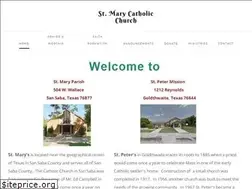 Sites similar to stmaryssansaba.org