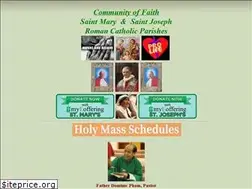 Sites similar to stmarystjoseph.net