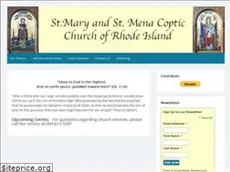 Sites similar to stmarystmenacopticri.org