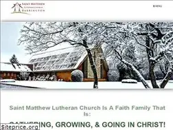 Sites similar to stmatthewbarrington.org