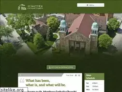 Sites similar to stmatthewdetroit.com