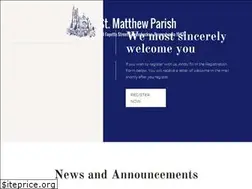 Sites similar to stmatthewparish.com