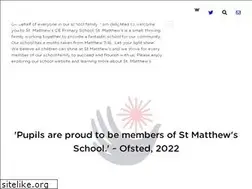 Sites similar to stmatthews.trafford.sch.uk