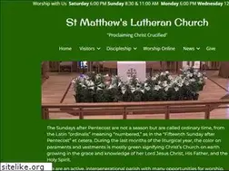 Sites similar to stmatthewsch.org