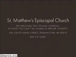 Sites similar to stmatthewspennington.org
