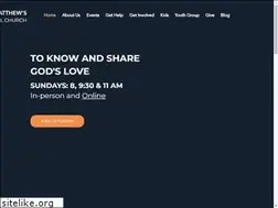 Sites similar to stmatthewssterling.org