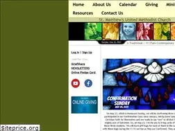 Sites similar to stmatthewsumc.com