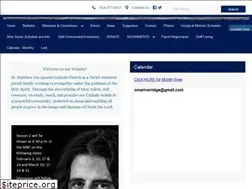 Sites similar to stmatthewtheapostle.net