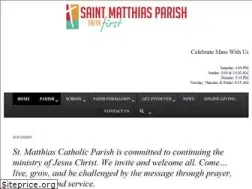 Sites similar to stmatthias-milw.org