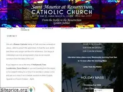 Sites similar to stmauriceatresurrection.org