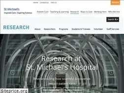 Sites similar to stmichaelshospitalresearch.ca