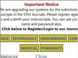 Sites similar to stmjournals.com