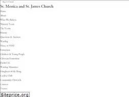 Sites similar to stmonica-stjames.org