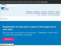 Sites similar to stnicholashospice.org.uk