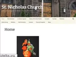 Sites similar to stnicholasrc.com