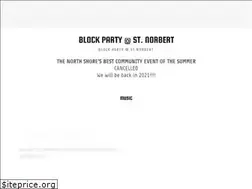 Sites similar to stnorbertblockparty.org