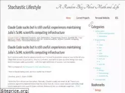 Sites similar to stochasticlifestyle.com