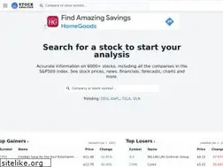 Sites similar to stockanalysis.com