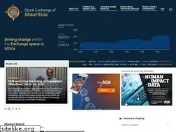 Sites similar to stockexchangeofmauritius.com