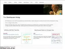 Sites similar to stockhausen-verlag.com