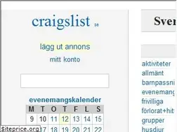 Sites similar to stockholm.craigslist.se
