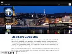 Sites similar to stockholmgamlastan.se