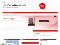 Sites similar to stockholminitiative.com