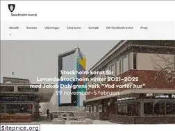 Sites similar to stockholmkonst.se