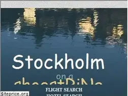 Sites similar to stockholmonashoestring.com