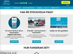 Sites similar to stockholmpass.se