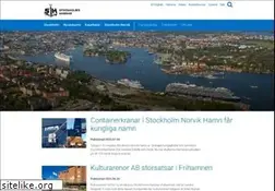 Sites similar to stockholmshamnar.se
