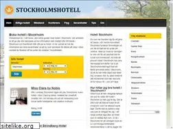 Sites similar to stockholmshotell.com